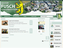 Tablet Screenshot of fusch.at